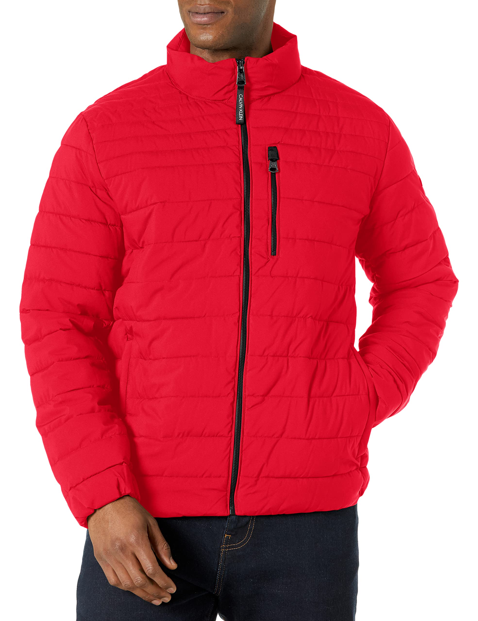 Calvin Klein Men's Full Zip Down Puffer Coat
